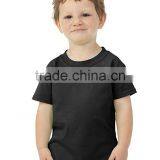 Kids Cotton t Shirt Printing Custom Blank White t Shirt Wholesale Toddlers Soft Jerseys Knit-collar thumbnail-4