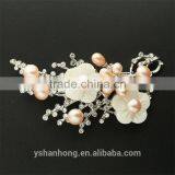 South Korea's Joker Natural Pearl Diamond Brooch Plum Flower Pin Wholesale thumbnail-4