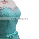 China OEM Supply Sweetheart A Line Green Wedding Dress thumbnail-2