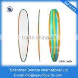 Custom Made Best Longboard Surfboard Wholesale PU Resin Tint Surfboards thumbnail-1