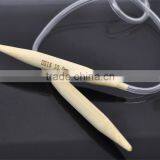 Cheap Wholesale Custom 1 Pair Bamboo 40cm Circular Knitting Needle thumbnail-1