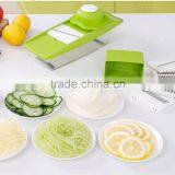Kitchen Accessories Cooking Multi-functional Fruit Vegetable Cutter Slicer 4 Interchangeable Stainless Steel Blades Tools KC1340 thumbnail-3