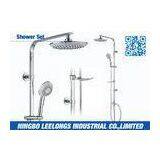 Corner Shower Column Thermostatic Shower Set With 3 Function Overhead Shower