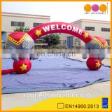 AOQI popular outdoor elephant advertising inflatable party arch for sale for decoration
