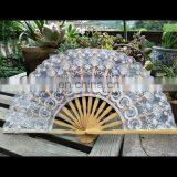 7.8inches Amelie Factory Handmade Lace Fan Wedding Favors Gifts for Guests thumbnail-2