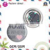 Direct Manufacturer Round Shape Metal Material Safe Pin Light up Badges thumbnail-5