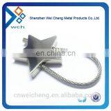 Hot Fashion Personalized Souvenir Star Metal Keychain