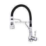 Wholesale Modern Single Handle Pull Down Kitchen Sink Faucet thumbnail-1