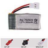 7.4V 2S 400mAh Lipo Battery For DM007 RC Quadcopter With Plug thumbnail-4