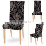 Printed Elastic Chair Cover Dining Spandex Stretch Removable Slipcovers for Dining Room Banquet Wedding Kitchen thumbnail-7