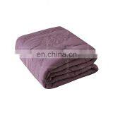 Exhibition Canton Fair on Line Living Show China for Whole Sale Luxury Floral Flannel Bed Linen Bedspread Bedding Set