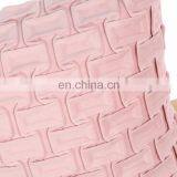 Fashion Soft Hand Home Decor Sofa Wrinkle Velvet Pink Cushion thumbnail-4