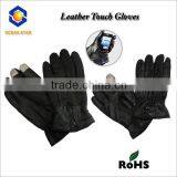 Unisex Winter Leather Smart Gloves