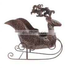 Deer Face Christmas Sleigh