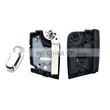 3 Buttons Flip Remote Cover Car Key Shell Housing Blank For VW MK7 Golf 7 Skoda Octavia Seat Passat Skoda Leon Auto Key thumbnail-4