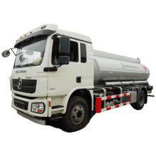 Shacman L3000 6 Wheel 4x2 4x4 10000 Liters Capacity Fuel Oil Tank Truck thumbnail-1