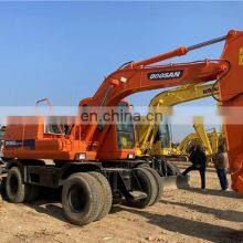 Perfect Working Condition Doosan Wheel Excavators in Stock Dh150 Dh150lc-7 thumbnail-3