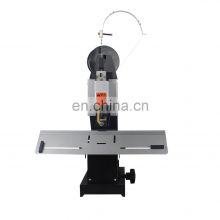 Chinese Supplier Single Head Electric Saddle Coiled Wire Stapler Binding Machine