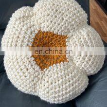 Hot Selling Daisy Pillow Crochet Pattern, Flower Throw Pillow Cute Home Decor in Vietnam thumbnail-3