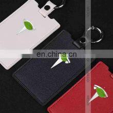 High Quality Leather Key Card Holder Protector Cover Key Chain Bag Case for Tesla Model 3 Y Key Cover Durable Car Accessories thumbnail-2