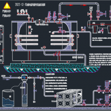 50000m ³ 1100 ℃ Flue Gas Waste Heat Steam Boiler 6 Ton Waste Heat Boiler thumbnail-5