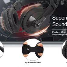 3.5mm Headset Noise Canceling Headphones Business Headphones For The Office HD803 thumbnail-5