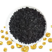 Granular Activated Carbon Gold Extraction 6*12 mesh Price Per ton with Cyanide Method Refining