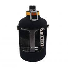 2.2L Half Gallon Jug Cover Insulated Storage Neoprene Water Bottle Cooler Sleeve Bag Pouch Holder With Shoulder Strap thumbnail-2