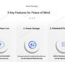 Digital Equipment Charging Locker for Logistics Center With High-Tolerance Infrared Scanner & Metal-Cased Power Supply, OEM/ODM thumbnail-5