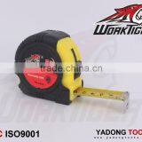 yellow abs Rubber covered measuring tape