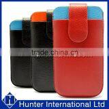 Hot Sale Universal Genuine Leather Slide In Case