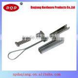 Electric Power Fitting 3 Knots for 1-2 Pair SS201 Drop Wire Rope Clamp