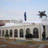 Luxury Aluminum Structure Glass Wall Exhibition Marquee Fair Tent