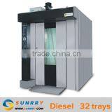Diesel Rotary Oven 32Trays Rotary Baking Oven Price (SY-RV32D-1 SUNRRY) thumbnail-2