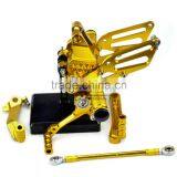 ARS-999 Top Quality CNC Aluminum Motorcycle Passenger Rear Sets for Ducati 999 949 749 thumbnail-4