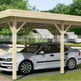 morden wooden garage