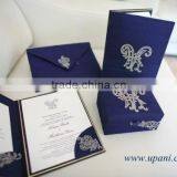 Silk Embroidered Wedding Invitations thumbnail-4