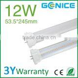Japan Sales LED 2G11/PL Tube Light 4pin/GY10Q 12W 245mm