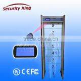 Airport Subway Door Frame Metal Detector , Walk Through Metal Detectors