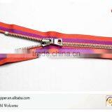 Wholesale No 5 Reflective Metal Zipper With Customized Slider thumbnail-2