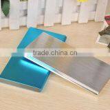 Factory Supply 10000 Mah Aluminium Alloy Mobile Power Bakcup Battery Charger , 10000 Mah Power Bank Charger