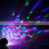 360 Degree Rotating RGB Multi Color Changing Magic Ball Decoration Party Disco Strobe Light thumbnail-5