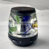 New Arrivel LED TF Card Slot and Hand-free Calls Support Liquid Mini Bluetooth Speaker 2015 thumbnail-5