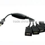 4 Port High Speed USB 1.1 2.0 Adapter Black Electronics Usb Hub Octopus thumbnail-4