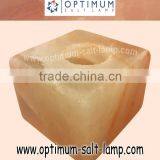 HIMALAYAN SALT CANDLE HOLDERS - CUBE SHAPE