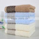 China Multifunctional Custom 100% Cotton Velour ab Yarn Stripe Bath Towel Set thumbnail-6