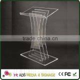 cheap acrylic lectern Customized Size Customer's Logo Accepted