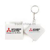 Keyring ABS Plastic Sewing Tape Measure Square Shape With Branded Mitsubishi Electric thumbnail-5