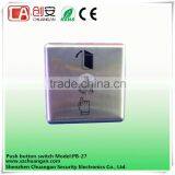 Stainless Steel Door Exit Button for Access Control System Door Open Panic Button Alloy Panel Door Release Switch
