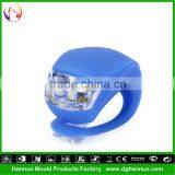 Wholesale 2 LEDs 3 Modes Silicone Material Battery Powered Big Head Led Flashlight With CE&RoHs thumbnail-1